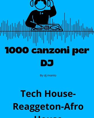 1000 canzoni per dj