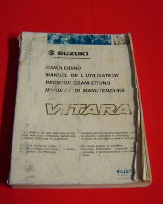 LIBRETTO USO  SUZUKI VITARA
