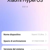 Xiaomi 13 ultra 512 giga