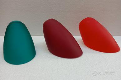 Ricambi paralumi in vetro colorati