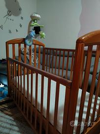 Lettino e cassettiera Pali