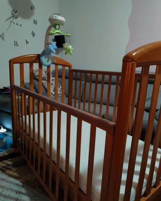 Lettino e cassettiera Pali