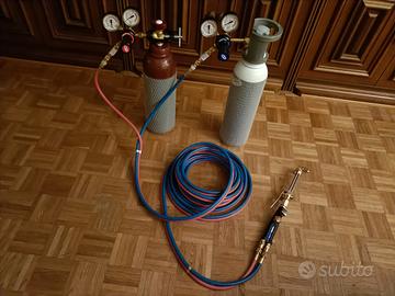 Kit per il taglio ossiacetilenico pronto per l'uso