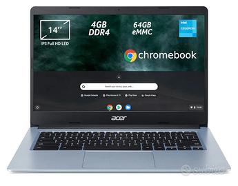 Chromebook Acer display touchscreen CB314