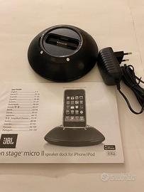 Speaker dock JBL per iphone/ipod prima serie