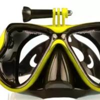 Maschera Subacquea con Supporto GoPro

