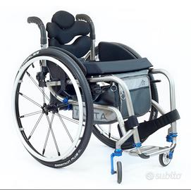 Borsa portaoggetti sotto seduta per carrozzina