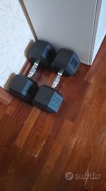 Coppia manubri crossfit 27,5 kg