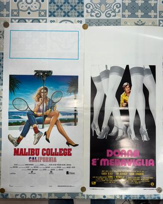 Locandine cinema film anni 80
