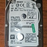 Hardisk per notebook 
