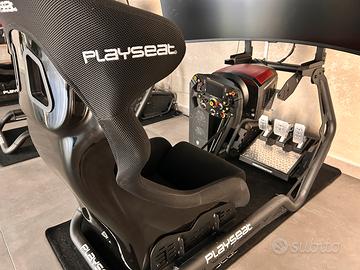 Simulatore di guida con pc gamer