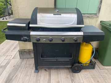 Barbecue BBQ Char- Broil  4 fuochi + fornello