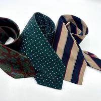 Trittico cravatta da uomo in seta Lanvin