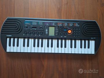 Pianola Tastiera CASIO scuole medie SA77