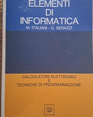 libro elementi di informatica 