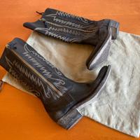 Stivali golden goose marroni