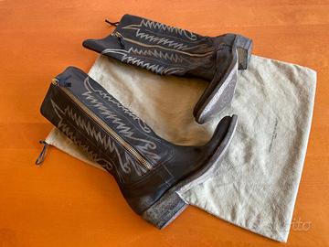 Stivali golden goose marroni