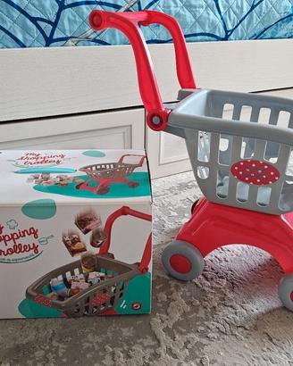 Carrello della spesa in plastica