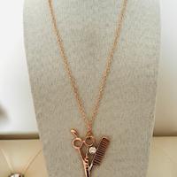 Collana con ciondolo per Parrucchiera/e