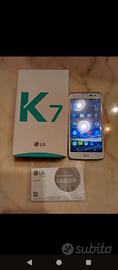 LG 7 smartphone bianco 