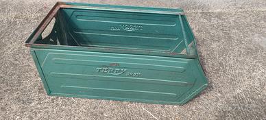 cassetta Terry brev. in metallo 20x20x40 cm