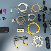 Set cavi usb/rete/alimentatori e caricatori usb
