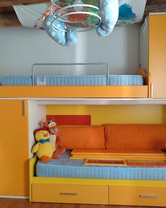camera bambini doppia 