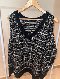 Mini Abito o maglione con spalle scoperte