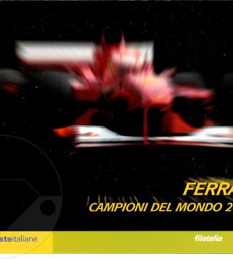 2001 FOLDER n.2 FERRARI CAMPIONE del MONDO