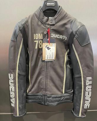 Giacca moto pelle Ducati IOM 78 C1 Woman taglia 42