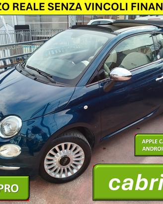 FIAT 500 CABRIO UNIPRO' * PREZZO VERO * QUADRO DIG