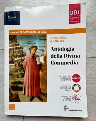 Libro Antologia Divina Commedia