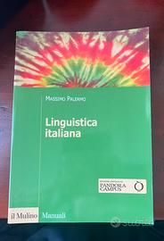 Libro Linguistica Italiana (Massimo Palermo)