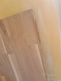 Tavola, mensola, top in legno Rovere