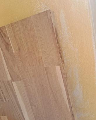 Tavola, mensola, top in legno Rovere