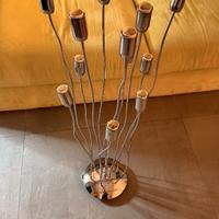 LAMPADARIO 12 LUCI METAL LUX