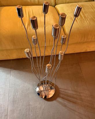 LAMPADARIO 12 LUCI METAL LUX