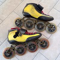 Pattini in linea per pattinaggio roller corsa
