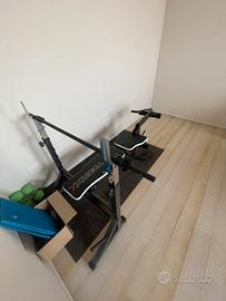 Panca inclinabile multi esercizio