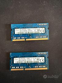 RAM SK Hynix 8GB (2x4GB) DDR3L SO-DIMM 1600MHz