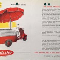 Vespa ape Gelati Ménissier anni 50