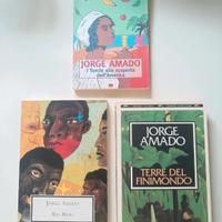 Set tre libri Jorge Amado