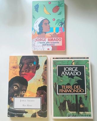 Set tre libri Jorge Amado
