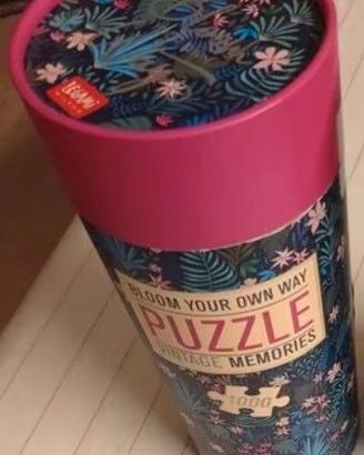 Puzzle vintage Memories Bloom your own way Legami