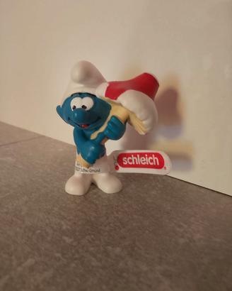 Puffi Schleich 20819 puffo con fungo