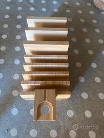 Organizer per carica smartphone e tablet