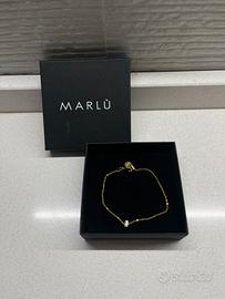 Bracciale oro con zircone Marlù con scatola