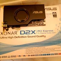 Scheda Audio 7.1 Asus Xonar D2X