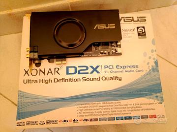 Scheda Audio 7.1 Asus Xonar D2X