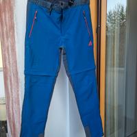 Pantaloni trekking 2 in 1, primavera estate, uomo